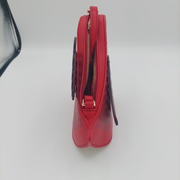 Kate Spade Bird Crossbody Red Robin leather Ooh LaLa Bird& keyring retail $489 - Picture 6 of 11